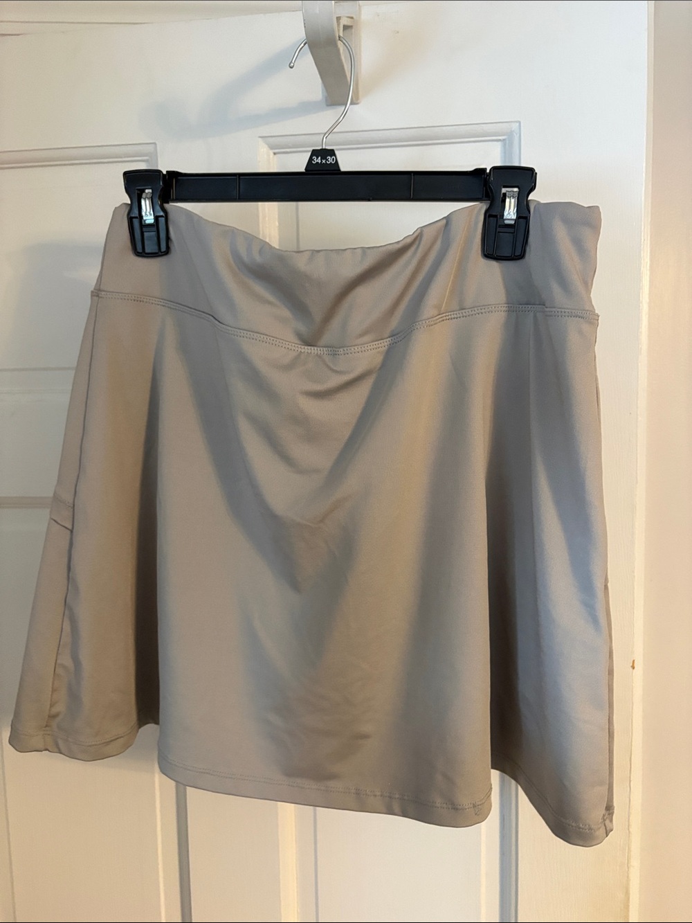 Women's Athletic Skirt in Light Taupe